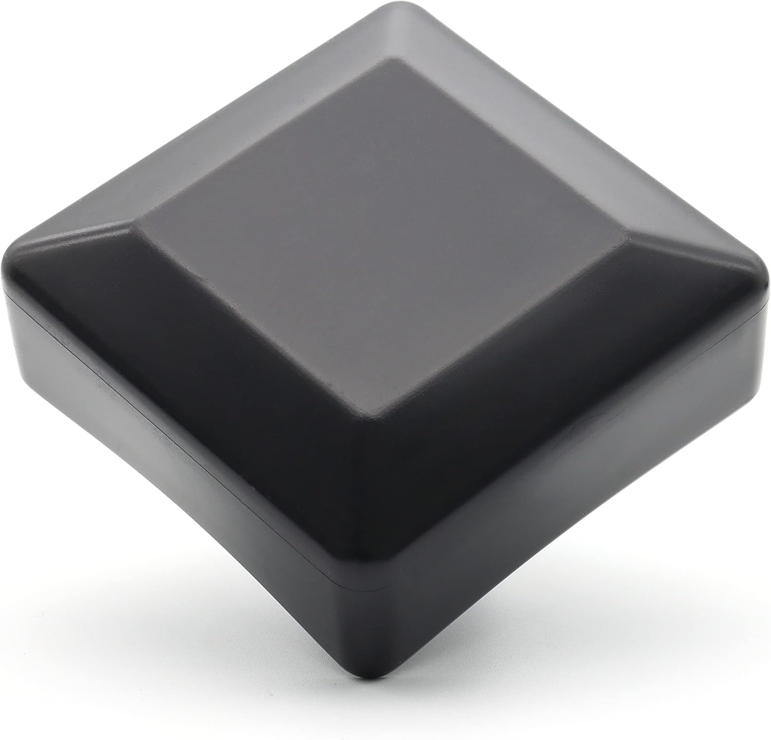 Fence post caps for square tubes