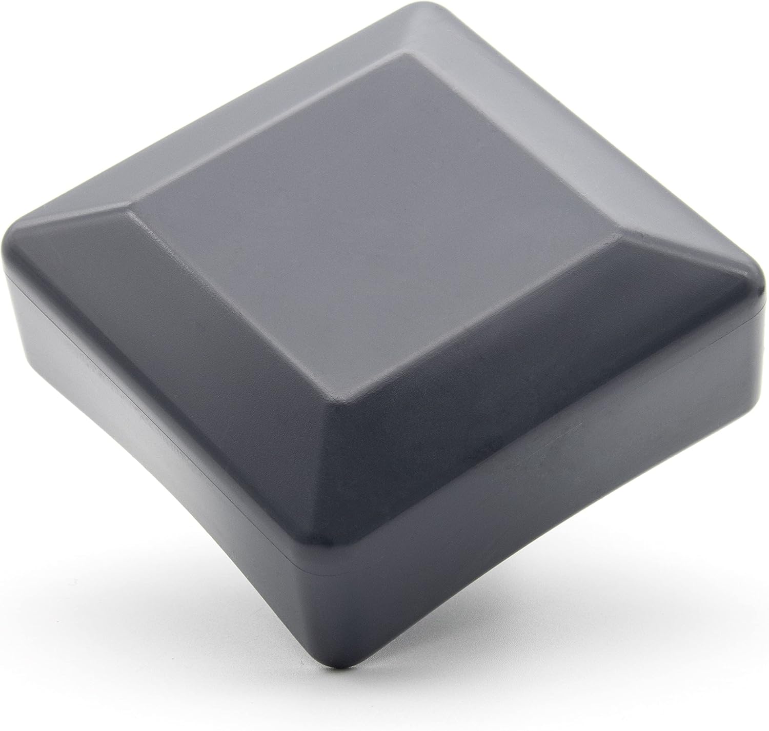 Fence post caps for square tubes